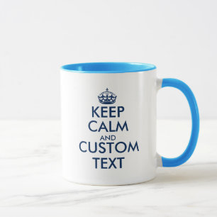 Personnalisé Conserver la tasse de café calme av
