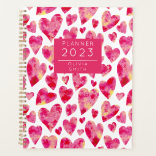 Personnalisé couleur amour Motif coeur