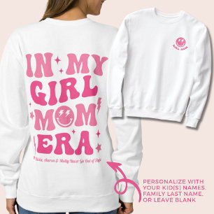 Personnalisé Dans Mon Fille Maman Era Sweatshirt R
