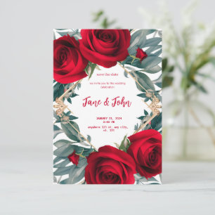 [Personnalisé] Élégant Faire-part de mariage Rose