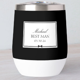 Personnalisé Elegant Moderne Bowtie Best Man