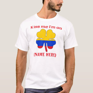 Personnalisé embrassez-moi que je suis T-shirt
