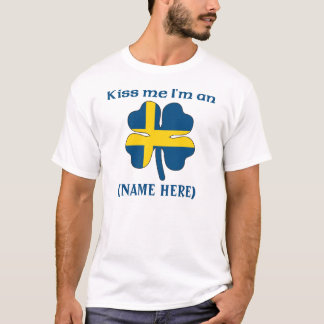 Personnalisé embrassez-moi que je suis T-shirt