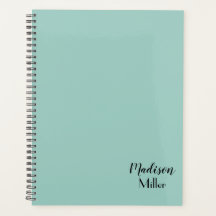Personnalisé en vert à la menthe