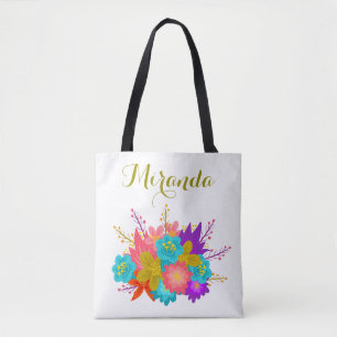 Personnalisé épousant le sac fourre-tout avec
