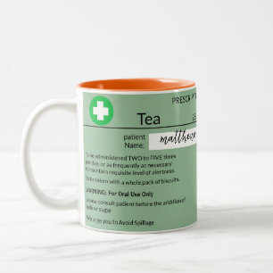 Personnalisé et drôle Prescription Café Mug