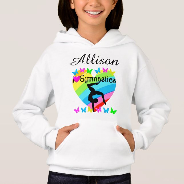 PERSONNALISÉ ÉTONNANT J'ADORE LE SWEAT - SHIRT À C (Devant)