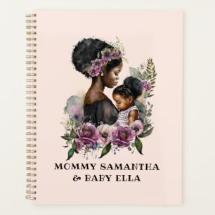 Personnalisé Floral Maman and Baby (3)