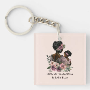 Personnalisé Floral Maman et bébé