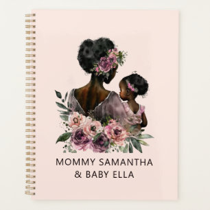 Personnalisé Floral Maman et bébé