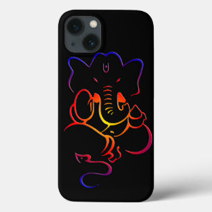Personnalisé Hindu Dieu Ganesh Coque iphone graphi