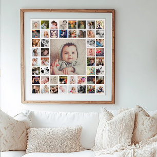 Personnalisé Histoires de famille Photo Collage