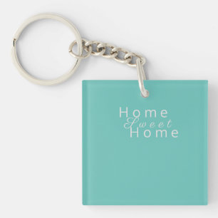 Personnalisé "Home Sweet Home" Light Turquoise