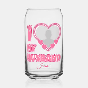 Personnalisé I Love My Husband - Ajouter Photo & N