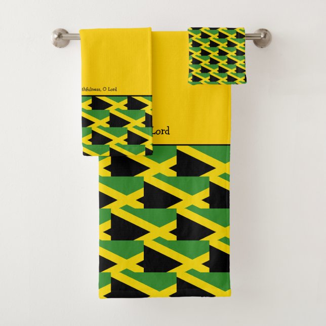 Personnalisé JAMAÏCAIN Motif FLAG Christian (En situation)