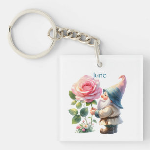 Personnalisé Juin Mois de naissance Jardin Gnome
