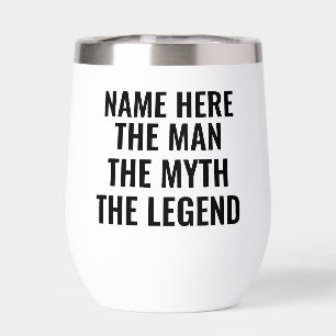 Personnalisé L'Homme Le Mythe La Légende