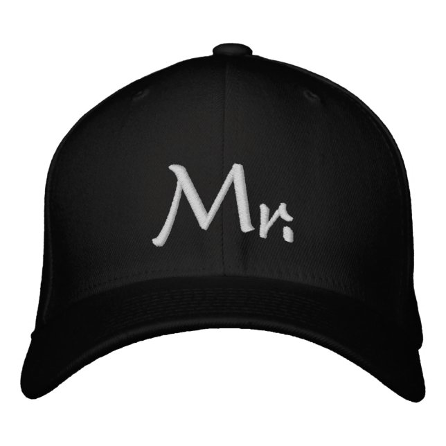Personnalisé M. Casquette de baseball - Style brod (Devant)