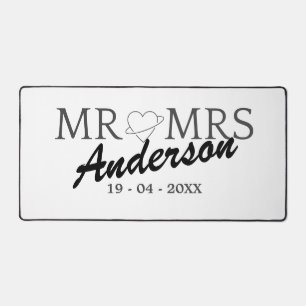Personnalisé M. et Mme Mariage Cadeau familial
