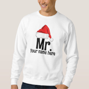 Personnalisé M. Père Noël Sweatshirt