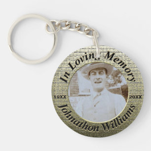 Personnalisé Memorial Vintage Gold Look
