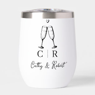 Personnalisé minimal et chic Mariage