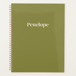 Personnalisé Minimaliste Olive
