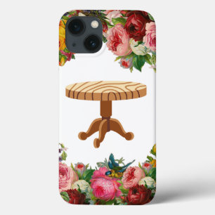 Personnalisé Monogrammed iPhone 13 Coque - Design