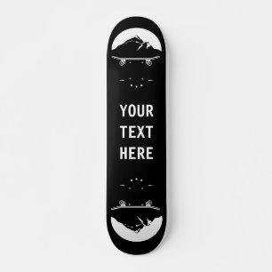 Personnalisé - Mountain on Skateboard