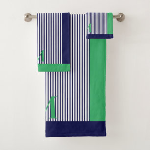 Personnalisé Navy et vert de mer esthétique