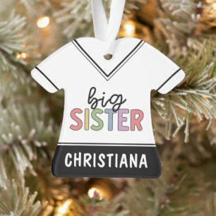 Personnalisé Nom Big Sister Cute Personnalisé