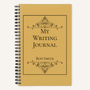 Personnalisé Nom personnalisé Carnet cadeau de l’a