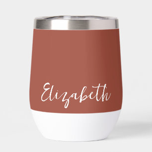 Personnalisé nommé Claret Red