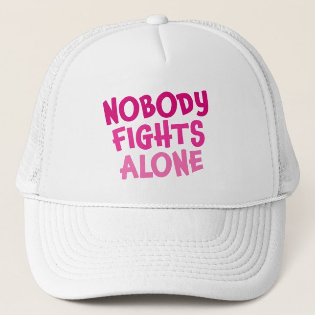 Personnalisé Personne ne combat seul Casquette de  (Devant)