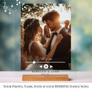Personnalisé, Photo, Première Danse, Signe Mariage