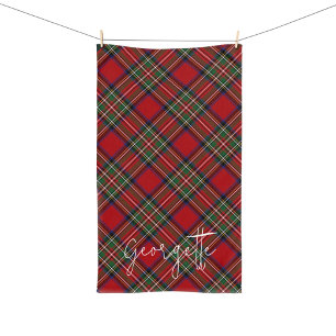 Personnalisé Plaid Rouge Vert Rustique Stewart Tar