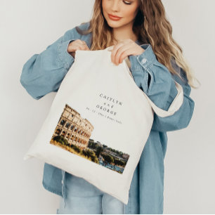 Personnalisé Rome, Italie Sac fourre-tout Mariage