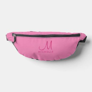Personnalisé tendance élégant moderne rose Monogra