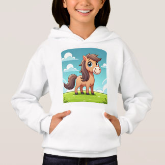 Personnalisé Un Sweat - shirt à capuche à cheval m