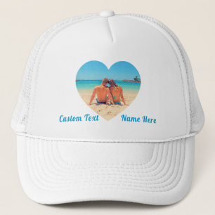 Personnalisé votre Casquette photo avec nom de tex