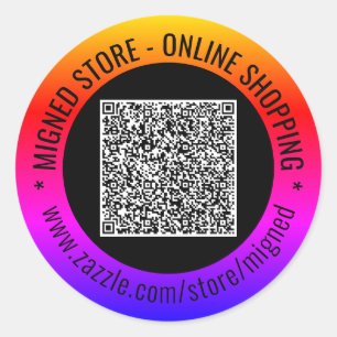 Personnalisé votre code QR et vos stickers texte p