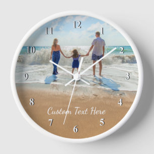 Personnalisé votre horloge avec du texte personnal