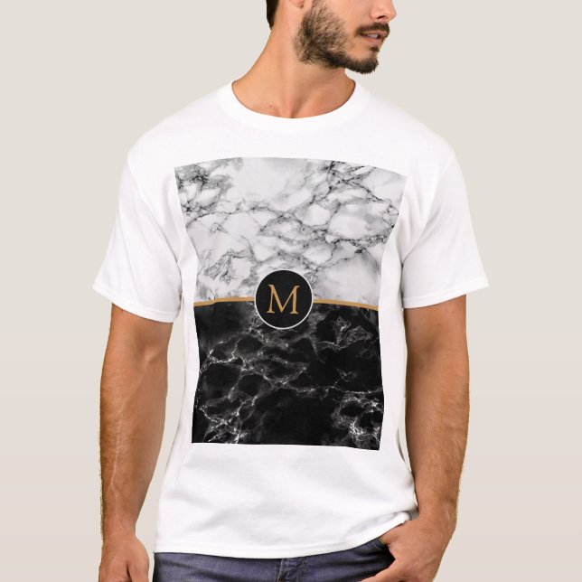 Personnalisé votre lettre ou numéro T-shirt cadeau (Devant)