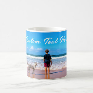 Personnalisé votre Mug Photo avec texte personnali
