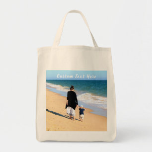 Personnalisé votre Sac fourre-tout photo avec text