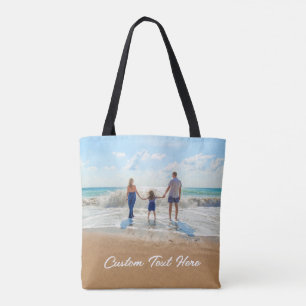 Personnalisé votre Sac fourre-tout photo avec text