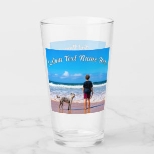 Personnalisé Votre Verre Photo Animal Faire Du Tex