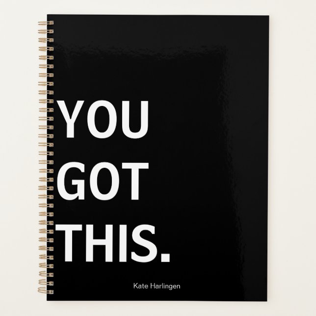 Personnalisé "Vous Avez Cela" Motivationnel Non da (Devant)