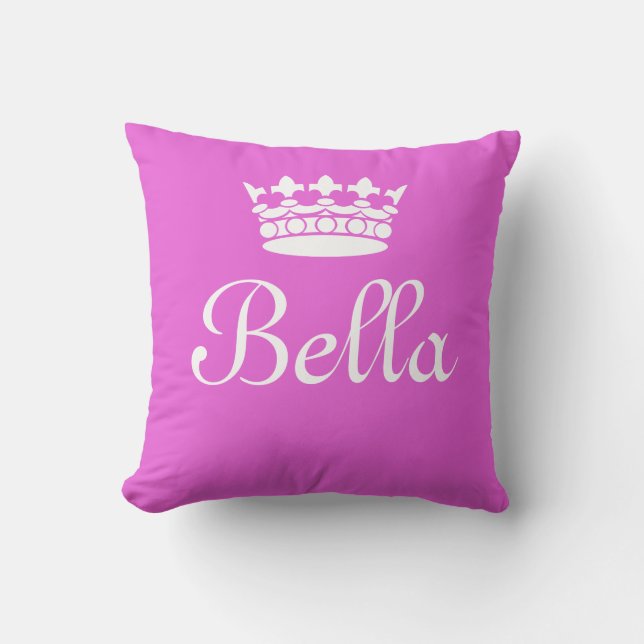 Personnalisée Princesse Isabella Jeter Coussin déc (Recto)