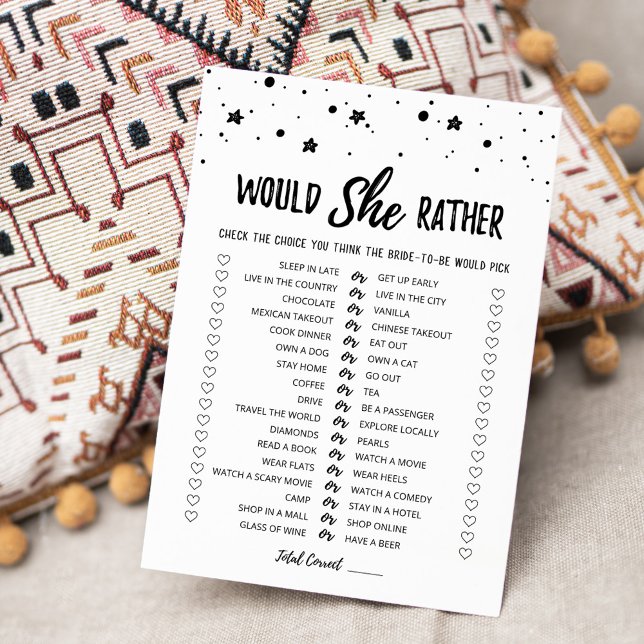 Personnalisée Voudrait-Elle Plutôt Carte Fête des  (Créateur téléchargé)